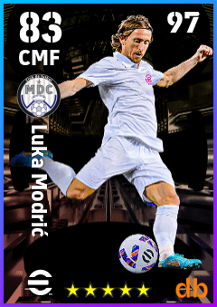 Luka Modrić eFootball player card