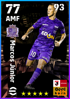 Marcos Júnior eFootball player card