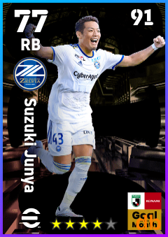 Suzuki Junya eFootball player card