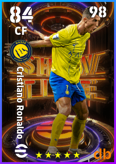 Cristiano Ronaldo — CF, OVR 84, MAX 98