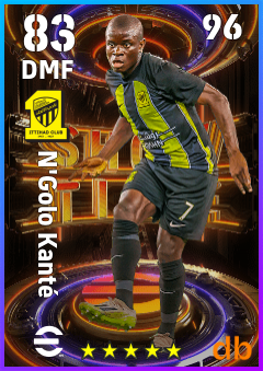 N'Golo Kanté — DMF, OVR 83, MAX 96