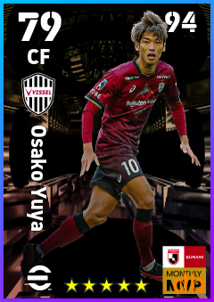 Osako Yuya eFootball player card