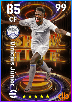 Vinícius Júnior eFootball player card