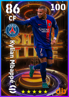 Kylian Mbappé eFootball player card