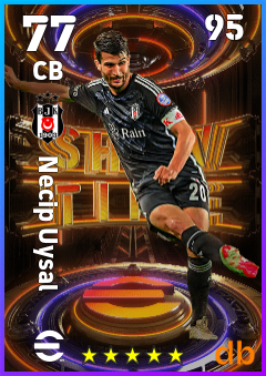 Necip Uysal — CB, OVR 77, MAX 95