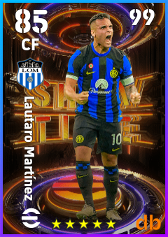 Lautaro Martínez eFootball player card