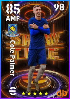 Cole Palmer — AMF, OVR 85, MAX 98