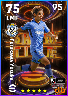 Furukawa Yosuke — LMF, OVR 75, MAX 95