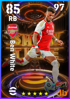 Ben White — RB, OVR 85, MAX 97
