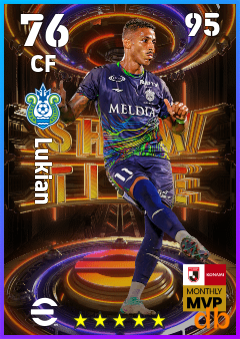 Lukian — CF, OVR 76, MAX 95