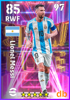 Lionel Messi eFootball player card