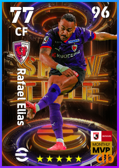 Rafael Elias — CF, OVR 77, MAX 96