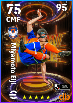 Miyamoto Eiji — CMF, OVR 75, MAX 95