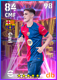 Gavi — CMF, OVR 84, MAX 98