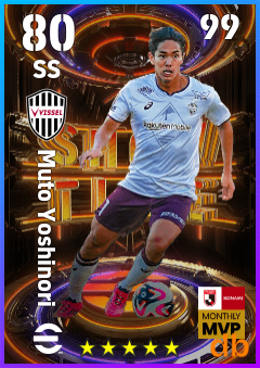 Muto Yoshinori — SS, OVR 80, MAX 99
