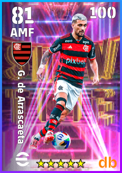G. de Arrascaeta — AMF, OVR 81, MAX 100