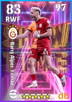 Barış Alper Yılmaz — RWF, OVR 83, MAX 97