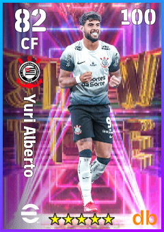 Yuri Alberto — CF, OVR 82, MAX 100