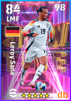 Leroy Sané eFootball player card