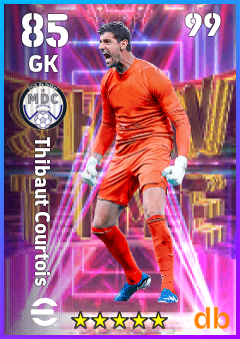 Thibaut Courtois — GK, OVR 85, MAX 99