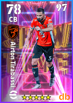 Airton Tirabassi — CB, OVR 78, MAX 97