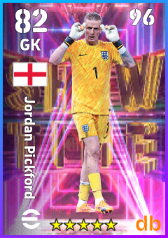 Jordan Pickford eFootball player card