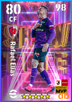 Rafael Elias — CF, OVR 80, MAX 98