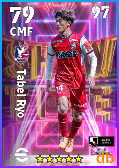Tabei Ryo — CMF, OVR 79, MAX 97