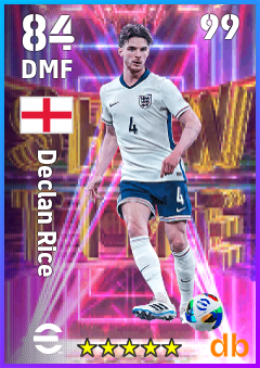 Declan Rice eFootball player card