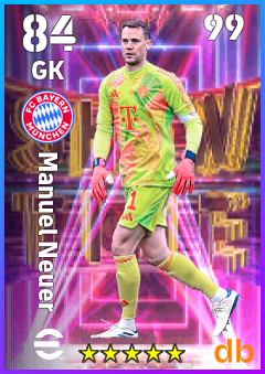 Manuel Neuer — GK, OVR 84, MAX 99