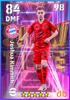 Joshua Kimmich — DMF, OVR 84, MAX 98