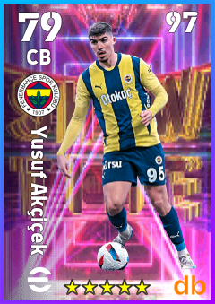 Yusuf Akçiçek — CB, OVR 79, MAX 97