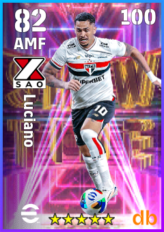 Luciano — AMF, OVR 82, MAX 100