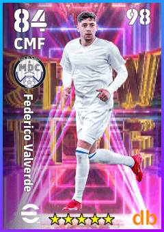 Federico Valverde eFootball player card