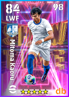 Mitoma Kaoru — LWF, OVR 84, MAX 98