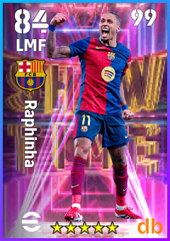 Raphinha eFootball player card