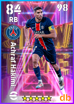 Achraf Hakimi eFootball player card