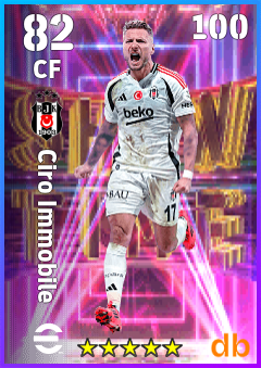 Ciro Immobile — CF, OVR 82, MAX 100