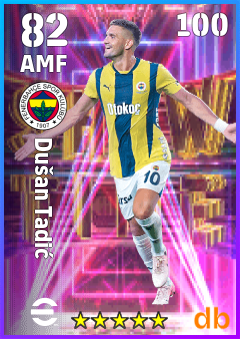 Dušan Tadić eFootball player card