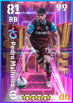 Pedro Malheiro — RB, OVR 81, MAX 99