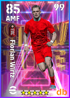 Florian Wirtz — AMF, OVR 85, MAX 99