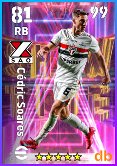 Cédric Soares — RB, OVR 81, MAX 99