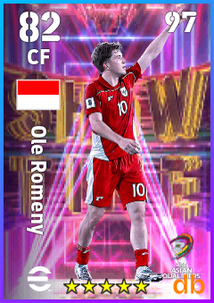 Ole Romeny — CF, OVR 82, MAX 97