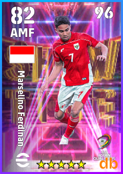 Marselino Ferdinan — AMF, OVR 82, MAX 96