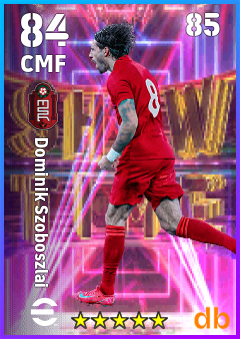 Dominik Szoboszlai — CMF, OVR 84, MAX 85