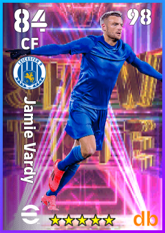Jamie Vardy eFootball player card