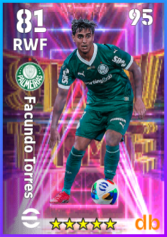 Facundo Torres — RWF, OVR 81, MAX 95