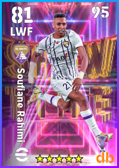 Soufiane Rahimi — LWF, OVR 81, MAX 95