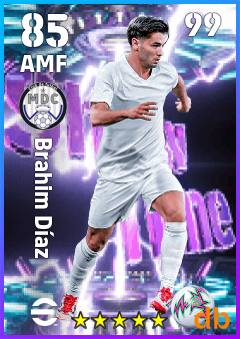 Brahim Díaz eFootball player card