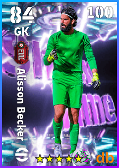 Alisson Becker eFootball player card
